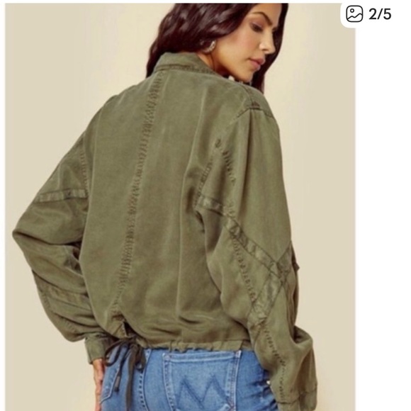 Young Fabulous & Broke Clara bomber jacket size M - Picture 2 of 9